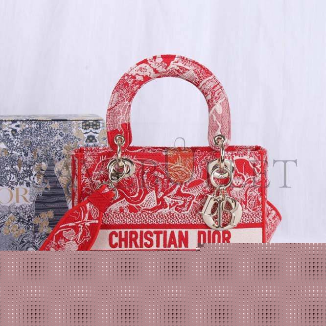 D*or medium lady d-lite bag m0565orgo_m929 (24cm*20cm*11cm)